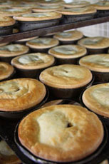 Meat Pies at bakery